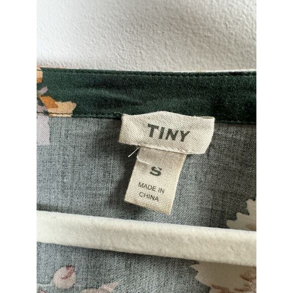 Anthropologie Tiny Fall Floral Blouse Peasant Bohemian Hippie Cottagecore Farm S - Picture 2 of 7